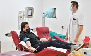 Foto: N.G / Radiosarajevo.ba / Akcija dobrovoljnog darivanja krvi